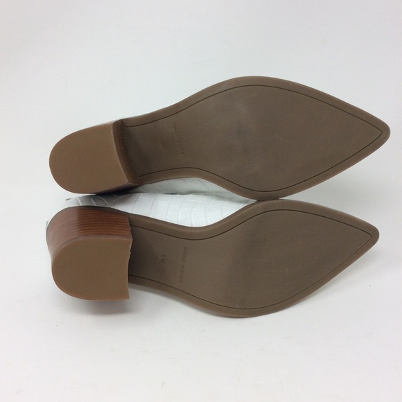 Marc Fisher Rental 2 White Croc Chelsea Boot - Picture 7 of 11